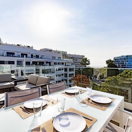 Brand New Apartment With Pool And Sea View In Marbella Bagian luar foto
