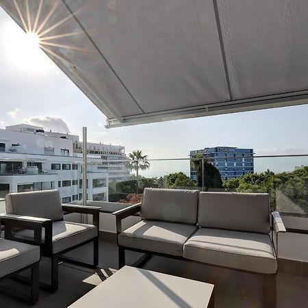 Brand New Apartment With Pool And Sea View In Marbella Bagian luar foto