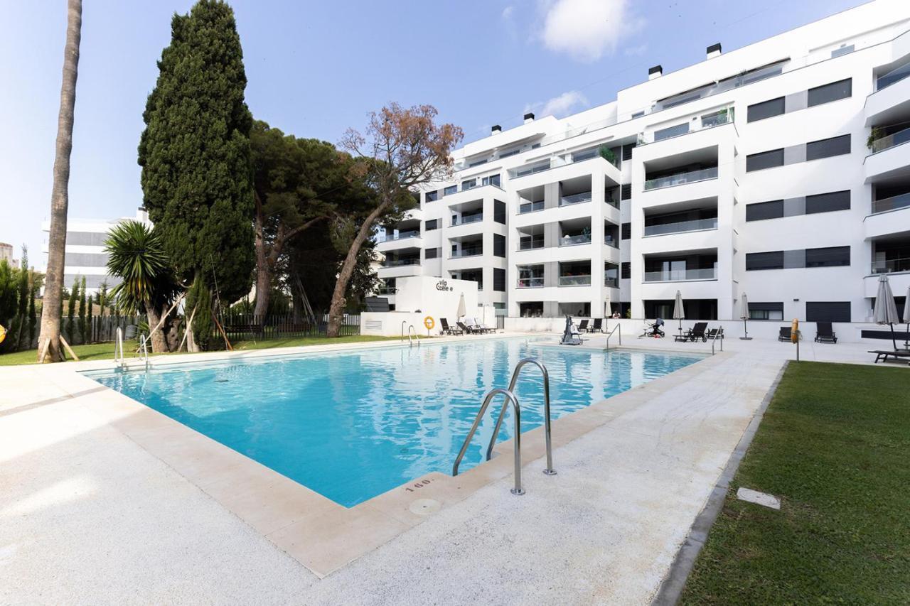 Brand New Apartment With Pool And Sea View In Marbella Bagian luar foto