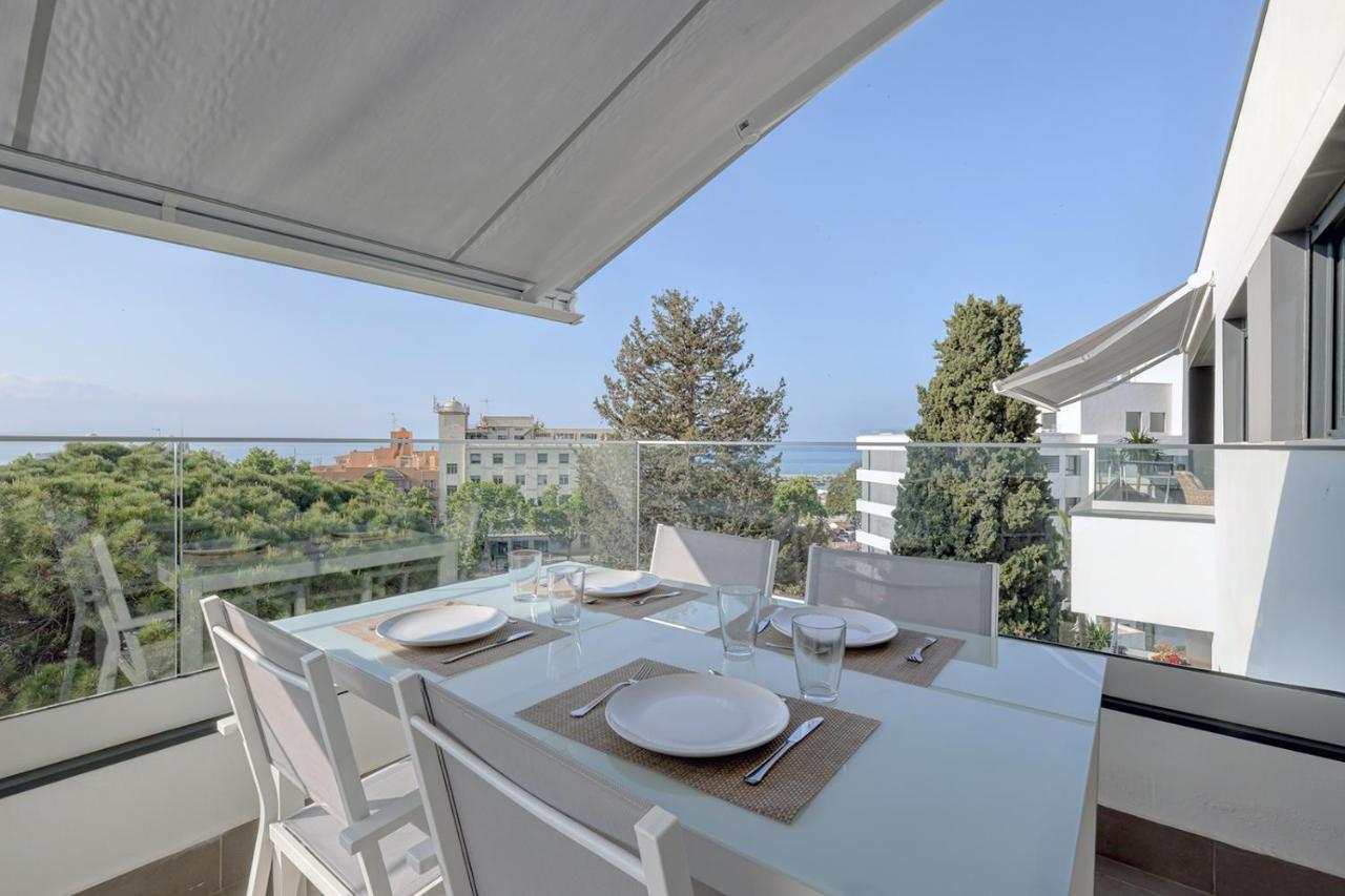 Brand New Apartment With Pool And Sea View In Marbella Bagian luar foto