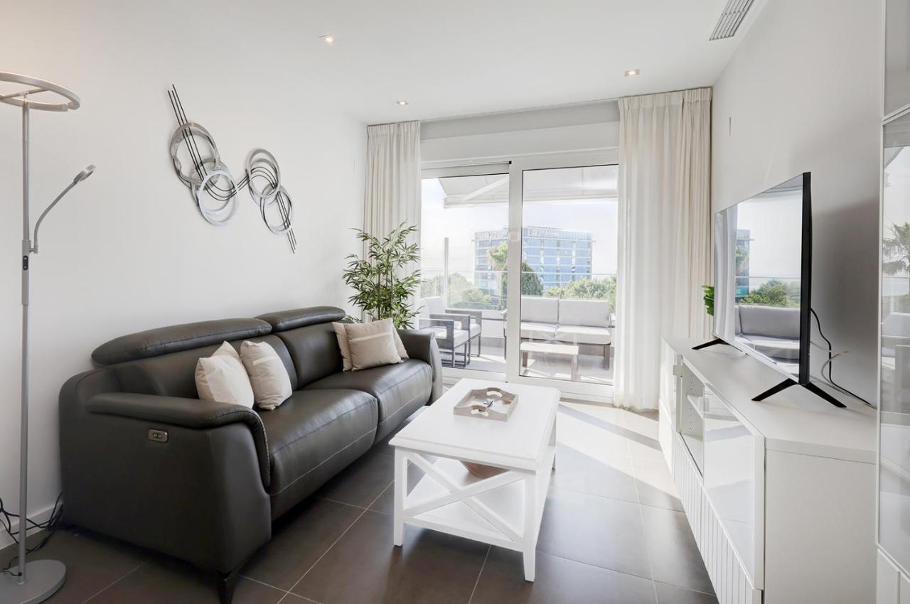 Brand New Apartment With Pool And Sea View In Marbella Bagian luar foto