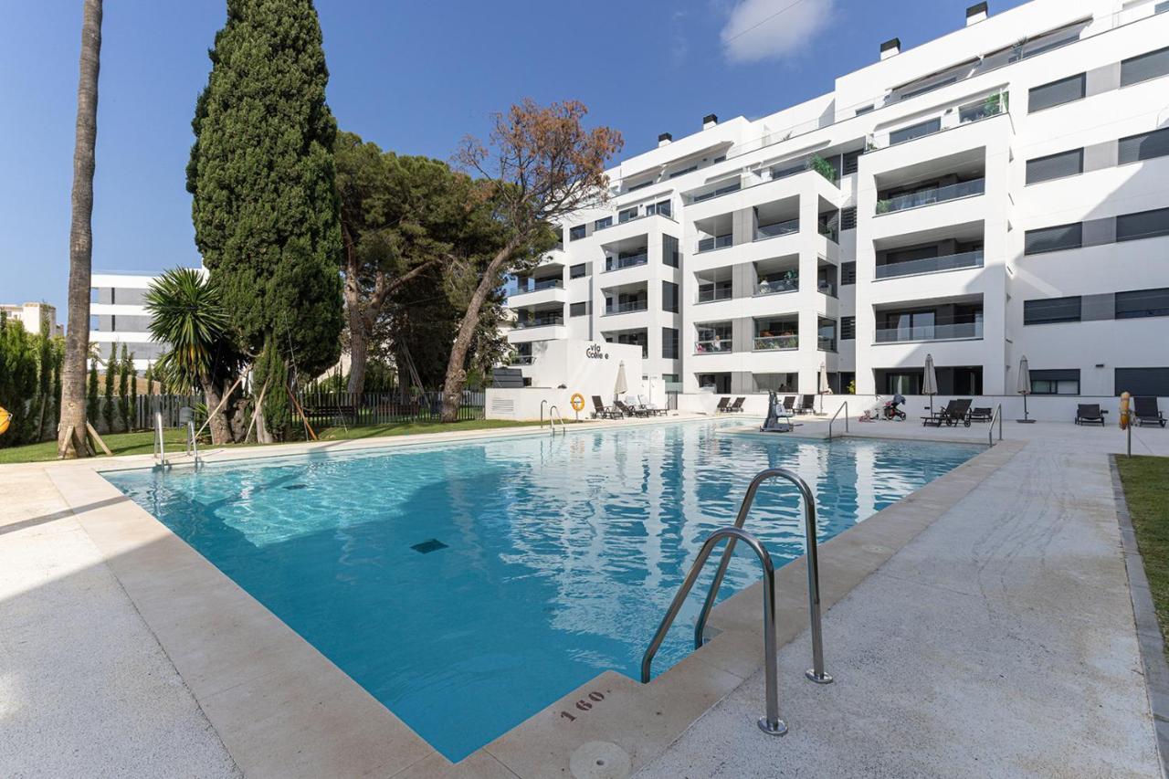 Brand New Apartment With Pool And Sea View In Marbella Bagian luar foto
