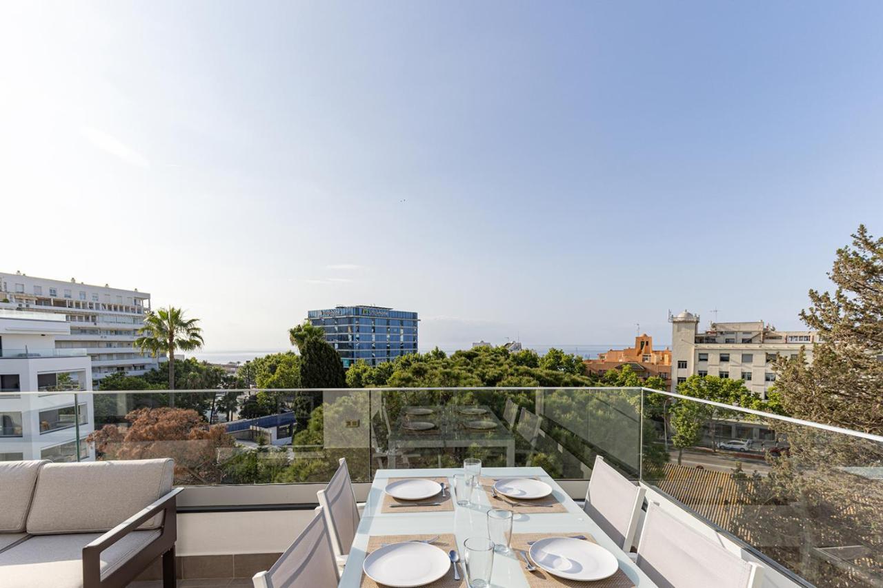 Brand New Apartment With Pool And Sea View In Marbella Bagian luar foto